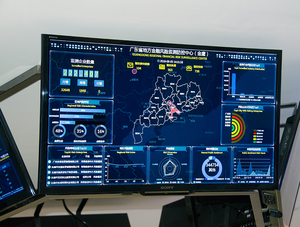 廣州市金融風險監測防控中心集信息監測、資金清算、防控措施于一體