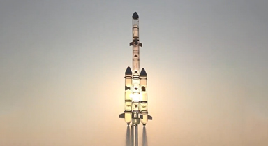 科學老師“手搓”4米高水火箭